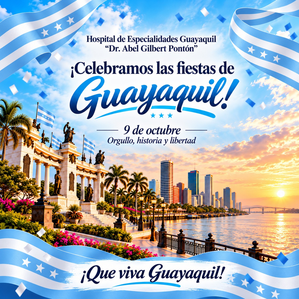 ¡Celebramos con orgullo las fiestas de Guayaquil!